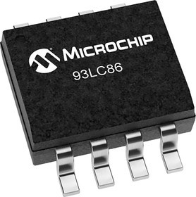 93LC86-I/SN, EEPROM, 16 Кбит, 2К x 8бит / 1К x 16бит, Serial Microwire, 3 МГц, SOIC, 8 вывод(-ов) 93LC86-I/SN, EEPROM, 16 Кбит, 2К x 8бит / 1К x 16бит, Serial Microwire, 3 МГц, SOIC, 8 вывод(-ов)