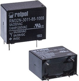 RM32N-3011-85-1009, 2615028 , Реле 9VDC 1 Form C 250VAC/5А