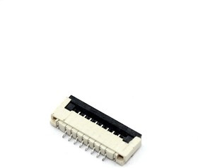 Разъем FPC Flip-Lock 1010-8RLGF 8 pin высота 1мм шаг 1мм