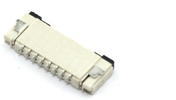 Разъем FPC Flip-Lock 1010-8RLGF 8 pin высота 1мм шаг 1мм