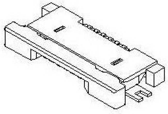 54548-1771, FFC &amp; FPC Connectors 0.5 FPC ZIF Hsg Assy ssy 17Ckt EmbsTp Pkg