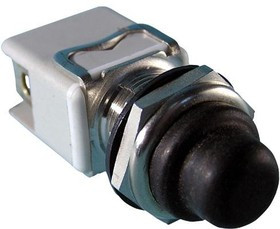 PB-12631ZQ, Pushbutton Switches ON-NONE-(ON) BLACK