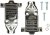 5745854-3, AMPLIMITE Series Metal Plated Plastic D Sub Backshell, 9 Way 5745854-3, AMPLIMITE Series Metal Plated Plastic D Sub Backshell, 9 Way