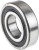 6206-2RS1 Single Row Deep Groove Ball Bearing- Both Sides Sealed 30mm I.D, 62mm O.D