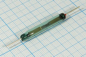 Геркон замыкающий МКА-52141 группа А, 0.35А/100В, МДС срабатывания 50~80А; №13428 геркон 5,5x37\100В