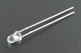 Излучающий диод ИК диапазона 3x5мм,прозрачная линза 40град/20мВт; №14643 СД-ИК 3 x 5\\ 20мВт\ 40\пр\SIR-313F4CSF\