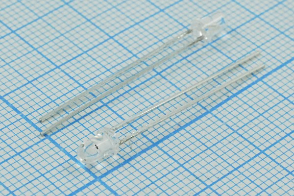 Излучающий диод ИК диапазона 3x5мм,прозрачная линза 40град/20мВт; №14643 СД-ИК 3 x 5\\ 20мВт\ 40\пр\SIR-313F4CSF\