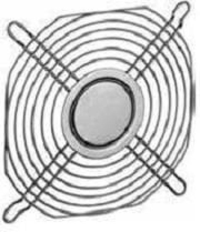 LZ28-1,решетка, Thrml Mgmt Access Finger Guard 60mm Steel Wire