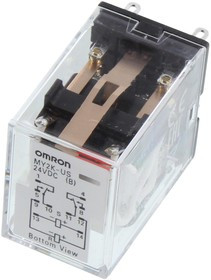 MY2K AC120, POWER RELAY, DPDT, 3A, 220VAC, SOCKET