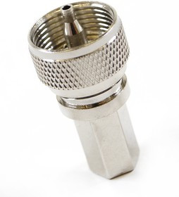 HYR-0605C (GU-605C) (UHF-7506C), Разъем UHF, штекер, RG-6, вкручивающийся (Twist-on)