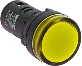 Лампа AD16-22HS LED матрица 22мм жёлтый 10 шт. ledm-ad16-o 6565107