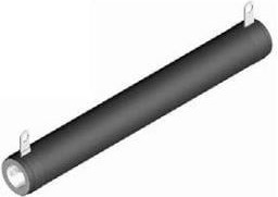 EVFT119EM100JE, Wirewound Resistors - Chassis Mount 100 ohm 5% 72W Vitreous Enamel