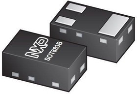 BFU730LXZ, Биполярный - РЧ транзистор, NPN, 3 В, 53 ГГц, 160 мВт, 30 мА, SOT-883C