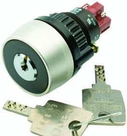 14-235.025K, Keylock Switches KYLK MNT BLK SLDR