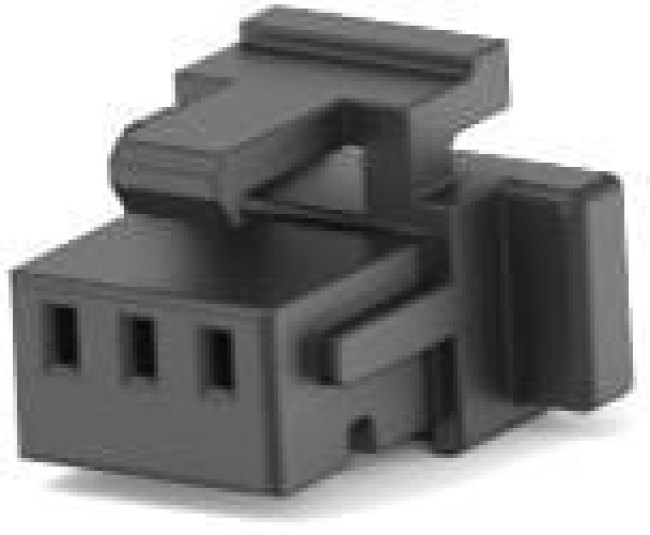 2367198-4, Headers &amp; Wire Housings 1mm Housing With Latch, Black