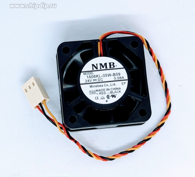 Вентилятор NMB-MAT 1606KL-05W-B59 40x15мм 24V 1.5W 0.08A
