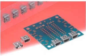 UX60SC-MB-5S8(85), USB Connectors 5P FEM SMT RECEPT MINI B