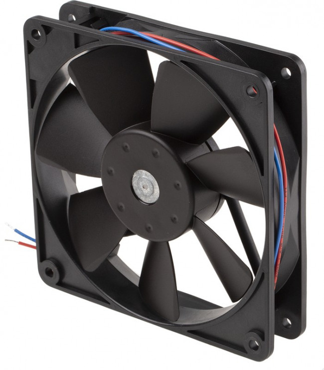 4412FGM, 4400 F Series Axial Fan, 12 V dc, DC Operation, 140m³/h, 3.2W, 119 x 119 x 25mm