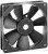 4412FGM, 4400 F Series Axial Fan, 12 V dc, DC Operation, 140m³/h, 3.2W, 119 x 119 x 25mm