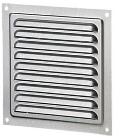 Решётка металлическая с сеткой 100x200ВРС, некр Решётка металлическая с сеткой 100x200ВРС, некр