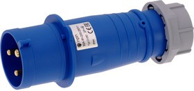Кабельная вилка 32A/230V/1P+N+E/IP44 CA260