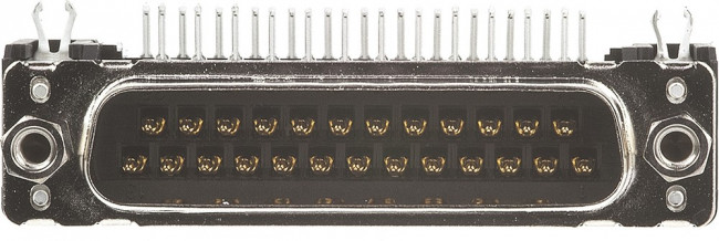 09 65 362 6813, D-Sub plug, Plug, DB-25, PCB Pins