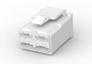 178004-1, Terminals 250 DBL LOCK PLUG 4P NATURAL