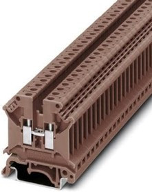 3007330, DIN Rail Terminal Blocks UK 5 N BROWN