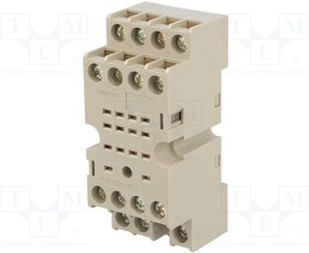 PYF14A-N, Панелька, PIN 14, 10А, 250ВAC, Назначение H3YN-2,H3YN-4,MY4,MY4N