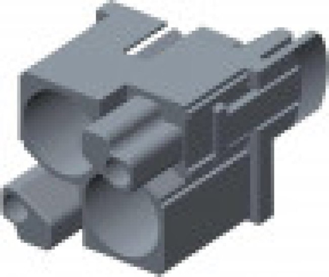 T2050642201-007, HEAVY DUTY INSERT, RCPT, 32+PE, 12AWG