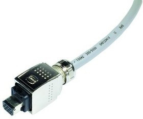 09352610401, Heavy Duty Power Connectors Han PP Signal 10P plug set, metal 09352610401, Heavy Duty Power Connectors Han PP Signal 10P plug set, metal