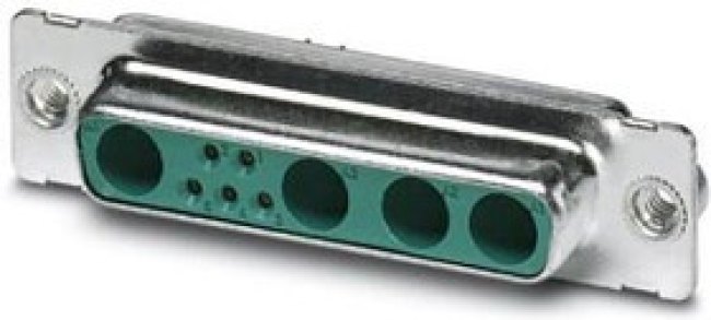 CUC-DSI-J1STZ- S/DSLSB4P5S, Комбинированный разъем D Sub, DB-9W4, Гнездо, 9 контакт(-ов), 5 Сигнальных, 4 силовых, Пайка
