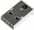 2410 07, Conn USB 2.0 Type A PL 4 POS Solder RA SMD 4 Terminal 1 Port Tray