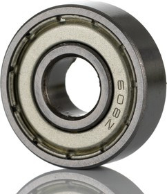608-2Z Single Row Deep Groove Ball Bearing- Both Sides Shielded 8mm I.D, 22mm O.D 608-2Z Single Row Deep Groove Ball Bearing- Both Sides Shielded 8mm I.D, 22mm O.D