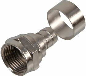 JR6201, Разъем РЧ / Коаксиальный, F Коаксиальный, 75 Ом