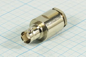 Высокочастотный разъём BNC с креплением под пайку под кабель RG213; №942 гн BNC\RG213\\пай\