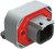 ATM13-2P-BM01, Automotive Connectors RA Flng Mnt PCB Rcpt 2POS Gry Gld Cont ATM13-2P-BM01, Automotive Connectors RA Flng Mnt PCB Rcpt 2POS Gry Gld Cont