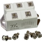 MD75S16M2, стеклянный пассивированный трёхфазный выпрямительный мост, 1600В, 75А [M2] = SKD82/16; Se