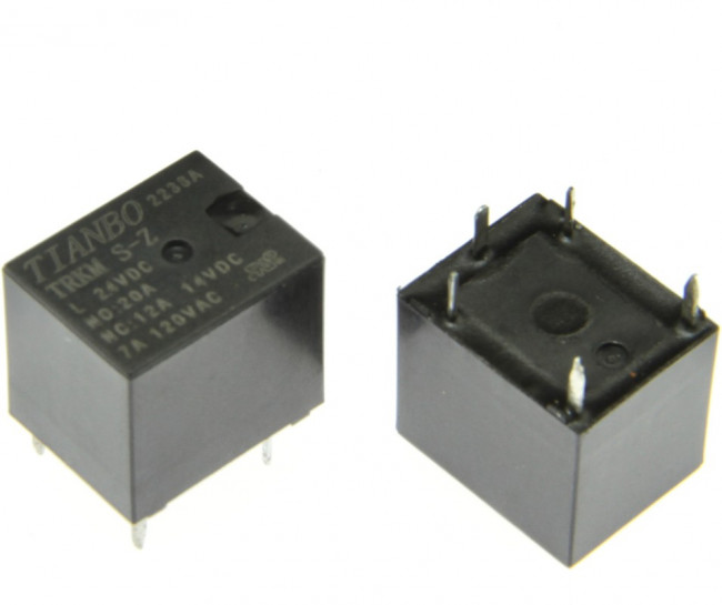 TRKM-L-24VDC-S-Z, Реле серия TRKM 25А одна группа на переключение катушка 24В 0.6Вт