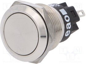 82-5151.2000, Pushbutton Switches No LED Maintained 19mm QC Flush IP67