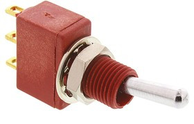 E101SYZQE, Toggle Switch, Panel Mount, On-On, SPDT, Solder Terminal