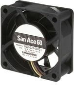 9S0612P4H01, DC Fans DC Axial Fan, 60x60x25mm, 12VDC, Silent Series, Tachometer, PWM