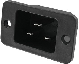 744W-00/03, AC Power Entry Modules SCREW MNT .187 Q.D