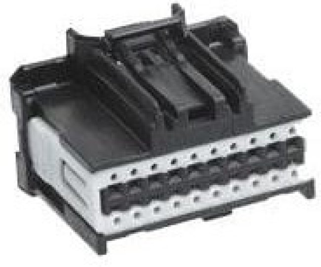 34729-0203, Automotive Connectors STAC64 RCPT 20 CKT GRN POL D