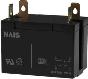 HE1AN-DC12V, RELAY, SPST-NO, 277VAC, 30VDC, 30A