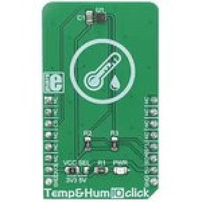 MIKROE-3342, Temp&Hum 10 Click Temperature & Humidity Sensor for BPS230