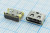Разъем USB розетка, тип C 3.1, контакты на плату, угловой, USB3.1TYPE-C 10PF-074