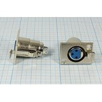 Гнездо микрофонное XLR\3P\пан флан 2отв\\\MC914-3P;№376 гн мик XLR\3P\пан флан 2отв\\\MC914-3P