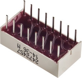 KB-H100SRD, KB-H100SRD Light Bar LED Display, Red 40 mcd KB-H100SRD, KB-H100SRD Light Bar LED Display, Red 40 mcd