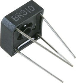 KBPC110 (BR310), Диодный мост 3А 1000В [KBPC1]